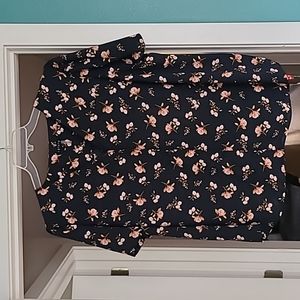 1.state, 3x, Navy floral